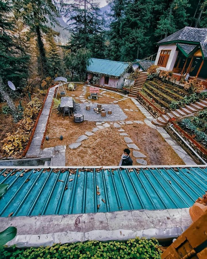 Parvati Kuteer Riverside Resort Kasol Kültér fotó