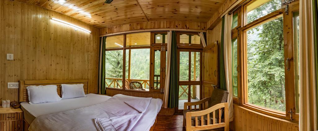 Parvati Kuteer Riverside Resort Kasol Kültér fotó