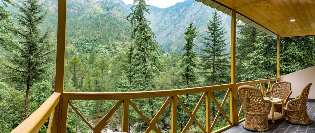 Parvati Kuteer Riverside Resort Kasol Kültér fotó
