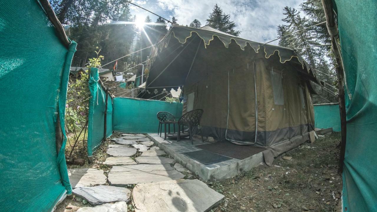 Parvati Kuteer Riverside Resort Kasol Kültér fotó