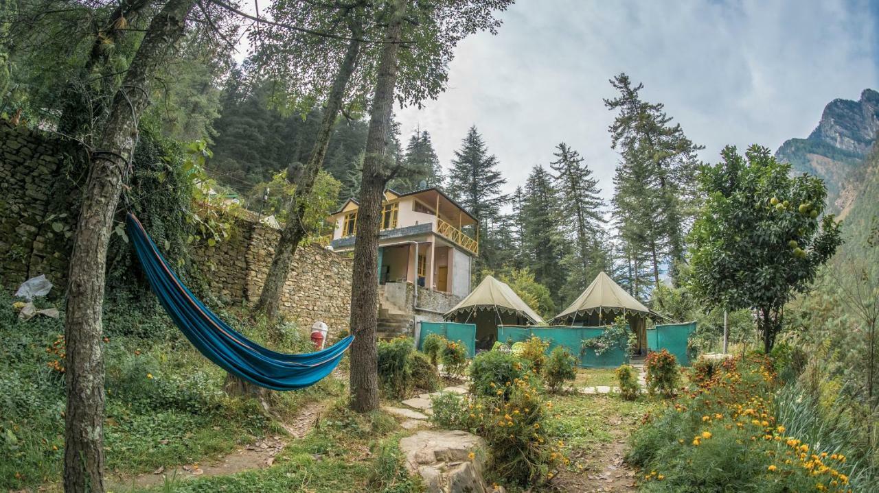 Parvati Kuteer Riverside Resort Kasol Kültér fotó